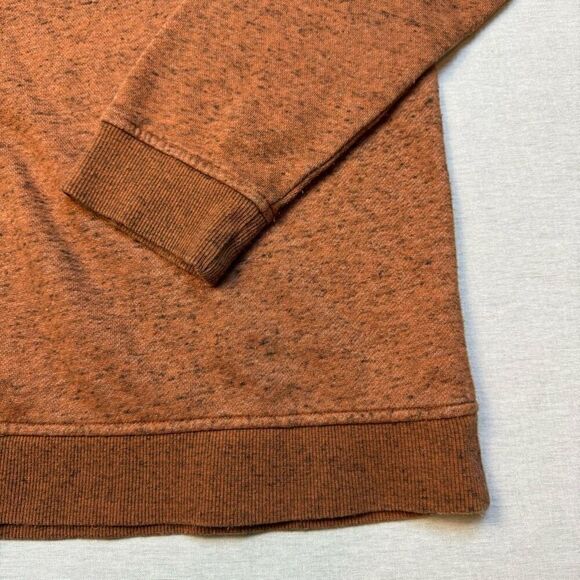 NWT Nordstrom Sweater Treasure & Bond Pullover Crew Neck Rust Heather Leather Sz - Picture 6 of 6